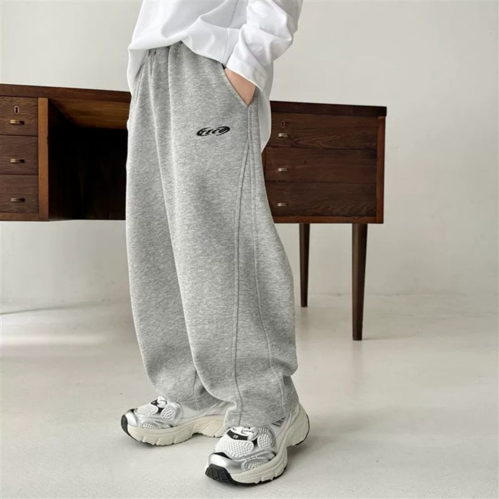 Modern Chic All-Season Casual Sporty Spring Boys' Casual Pants, Ages 4-14 | Color: Grey | Image 3