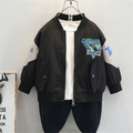 Modern Chic All-Season Casual Sporty Spring Boys' Jacket, Ages 2-11 | Color: Black | Image 1