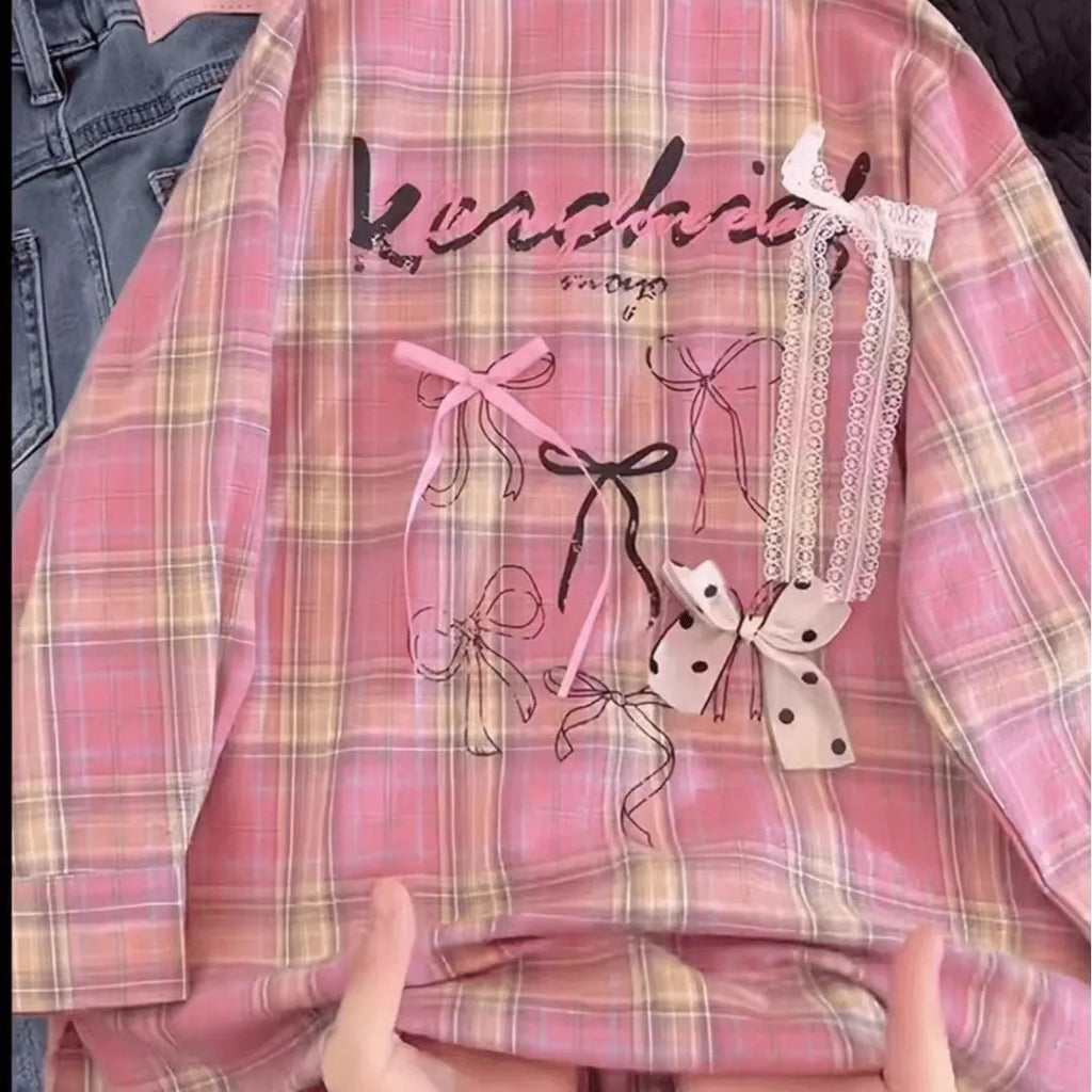 Casual Sporty Autumn Girls' Shirt, Ages 8-14 | Color: As the Picture | Image 2