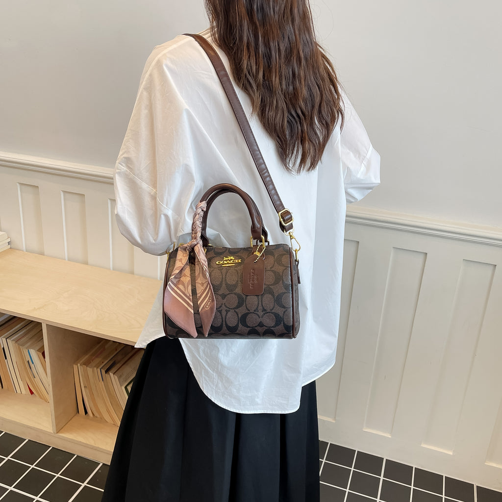 Modern Chic All-Season PU/Artificial Leather/Microfiber Leather Women's Crossbody Bags Other Bags | Color: Coffee | Image 1