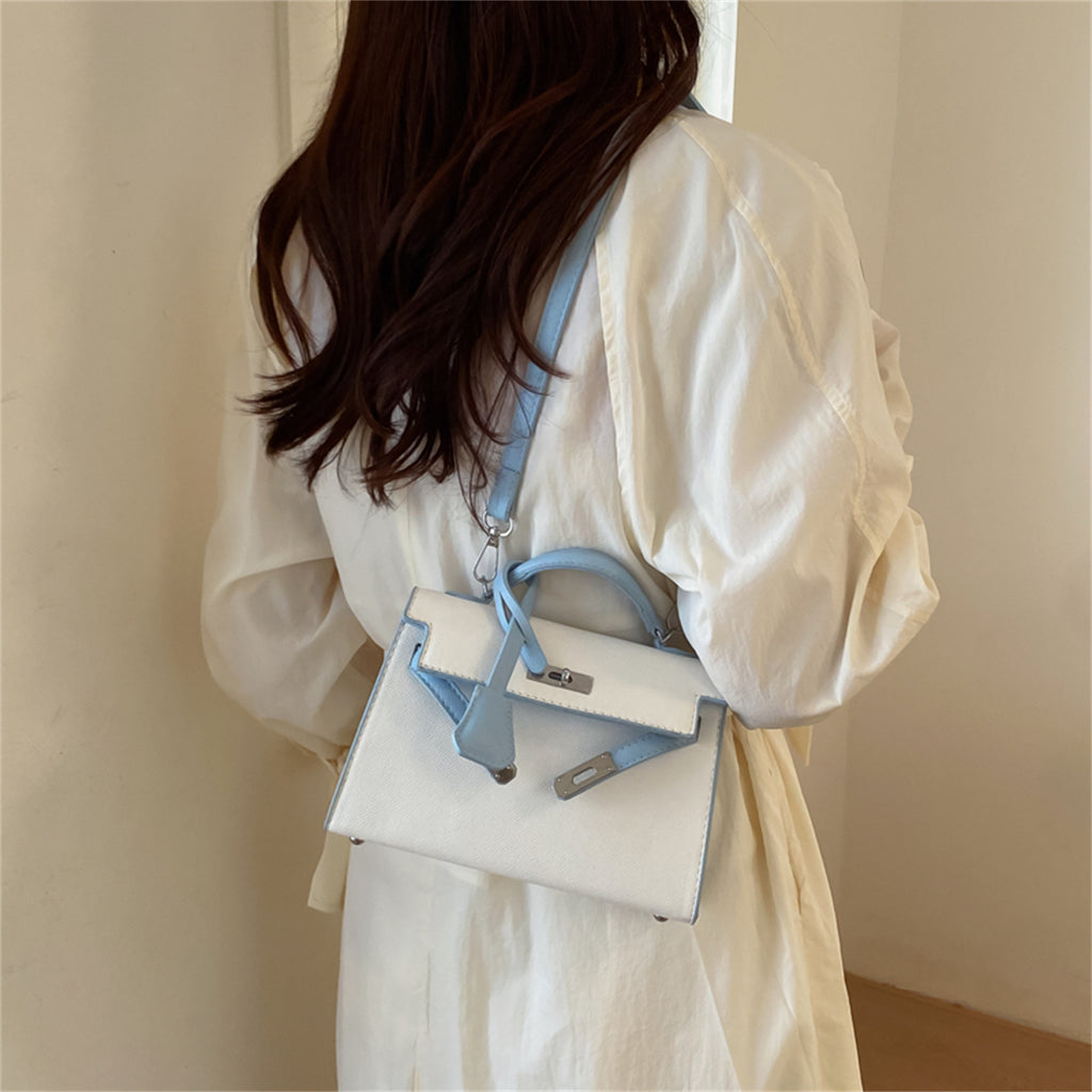 Modern Chic All-Season PU/Artificial Leather/Microfiber Leather Women's Handbags Other Bags | Color: Blue | Image 2