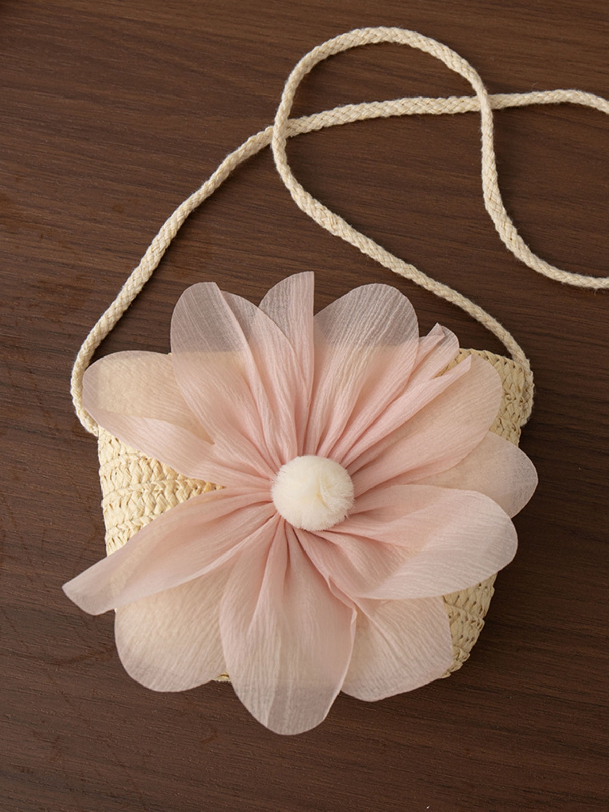 Sweet & Cute Spring Baby Girls' Dress, Ages 3-24 Months | Color: Beige | Image 2