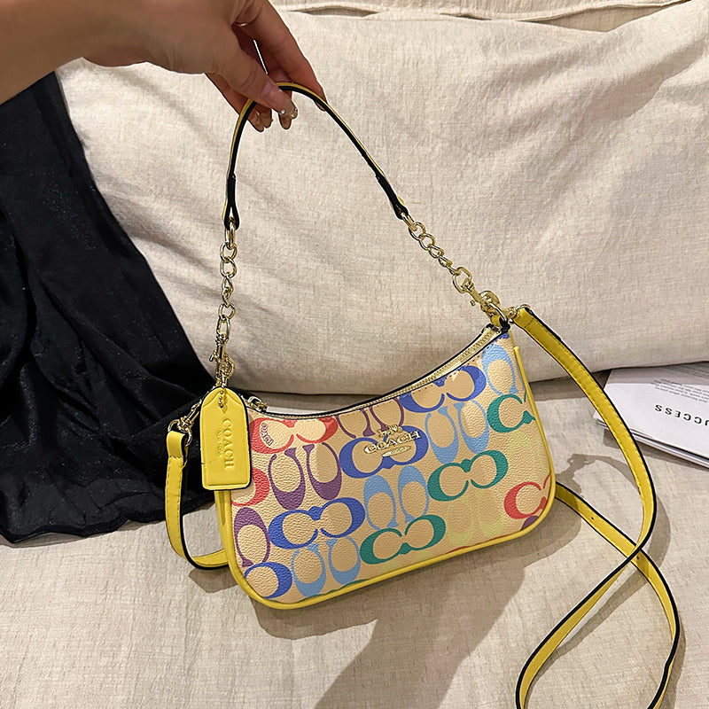 Modern Chic All-Season PU/Artificial Leather/Microfiber Leather Women's Handbags Other Bags | Color: Yellow | Image 1