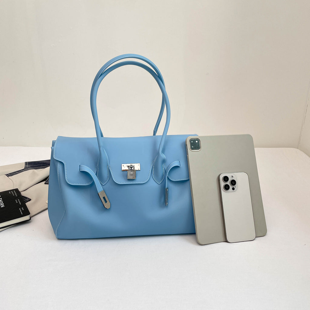 Trendy Summer Others Women's Shoulder Bags Tote Bags | Color: Blue | Image 3