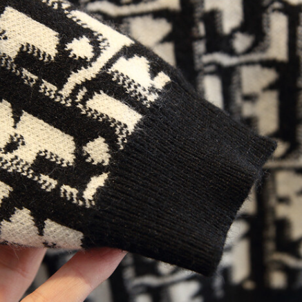 Modern Chic All-Season Trendy Winter Boys' Cardigan, Ages 2-9 | Color: Black | Image 2