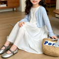 Casual Sporty Spring 2-Piece Girls' Dress Suit, Ages 4-14 | Color: Blue | Image 1