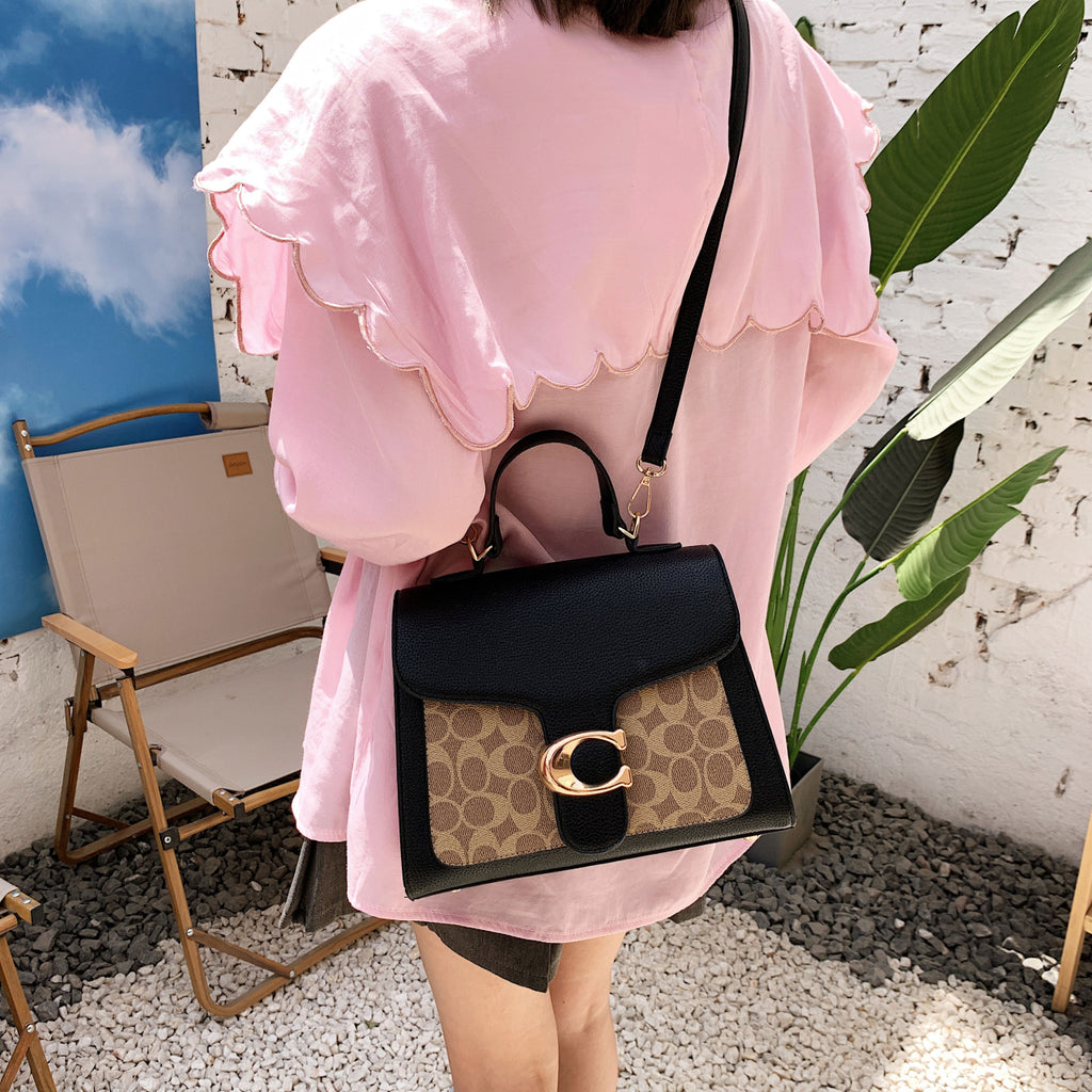 Modern Chic All-Season PU/Artificial Leather/Microfiber Leather Women's Crossbody Bags Other Bags | Color: Black | Image 1