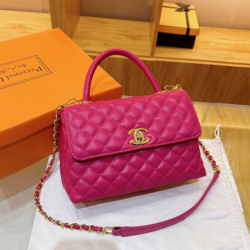 Modern Chic All-Season PU/Artificial Leather/Microfiber Leather Women's Handbags Other Bags | Color: Rose | Image 2