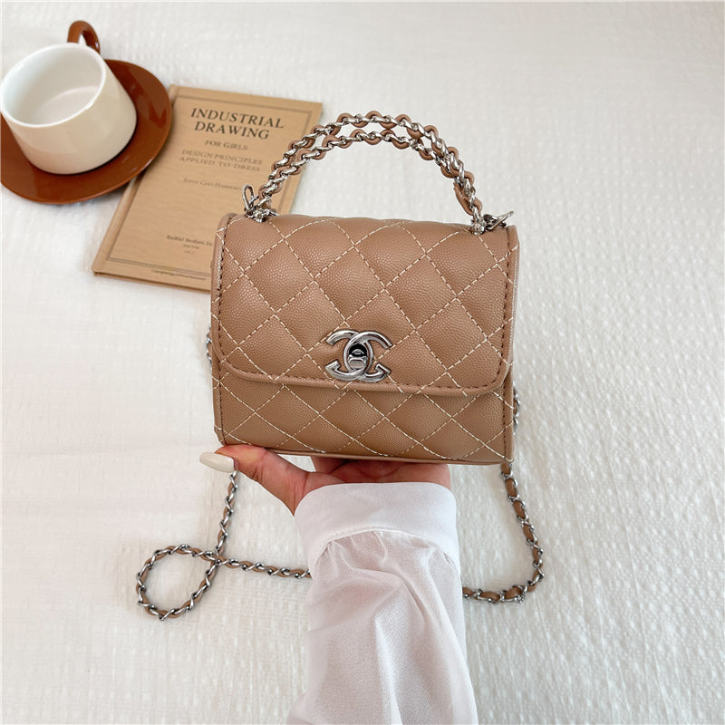 Modern Chic All-Season PU/Artificial Leather/Microfiber Leather Women's Handbags Other Bags | Color: Khaki | Image 1