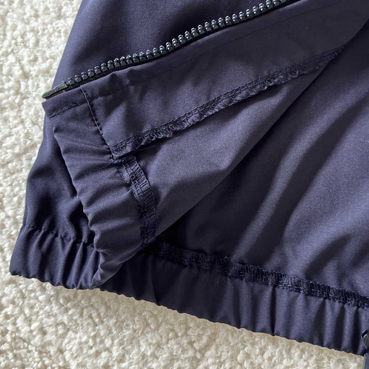 Modern Chic All-Season Trendy Autumn Girls' Jacket, Ages 2-7 | Color: Purplish Blue | Image 2