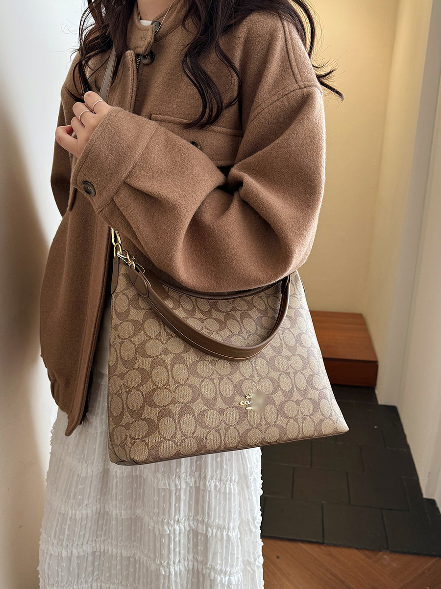 Modern Chic All-Season PU/Artificial Leather/Microfiber Leather, Cloth / Textile Women's Shoulder Bags Tote Bags | Color: Style 2 | Image 2