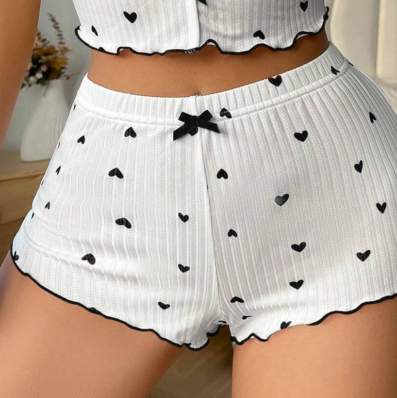 Sexy Summer 2 Pcs Women 's Sleeveless Sleep Set | Color: Style 1 | Image 3