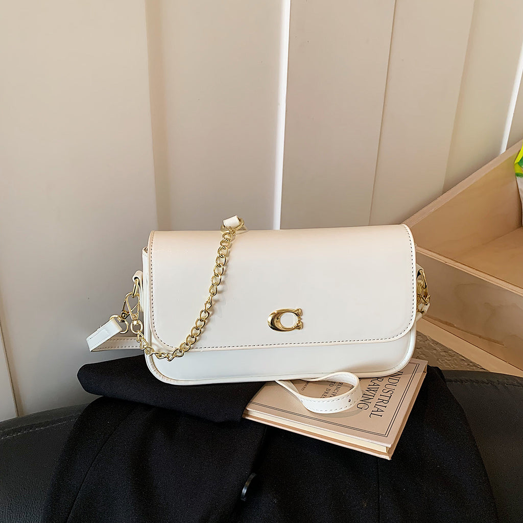 Modern Chic All-Season PU/Artificial Leather/Microfiber Leather Women's Handbags Other Bags | Color: Beige | Image 1