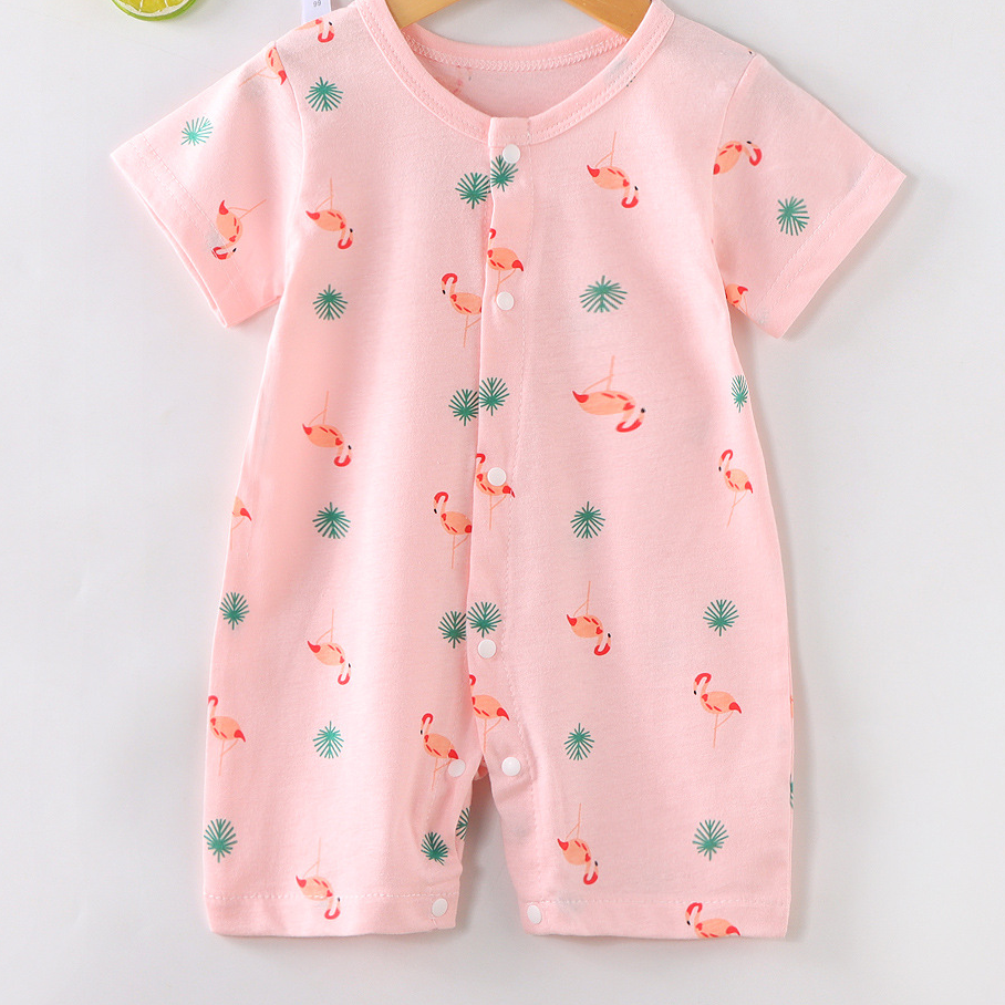 Minimalist Summer Unisex Baby Jumpsuit, Ages 1-24 Months | Color: Style 1 | Image 2
