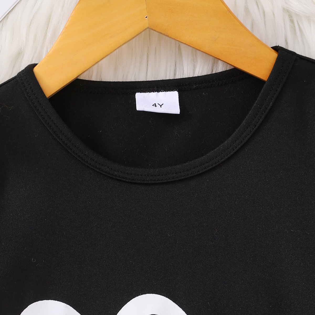 Modern Chic All-Season Minimalist Autumn 2-Piece Unisex Kids' Pants Suit, Ages 2-7 | Color: Black | Image 2