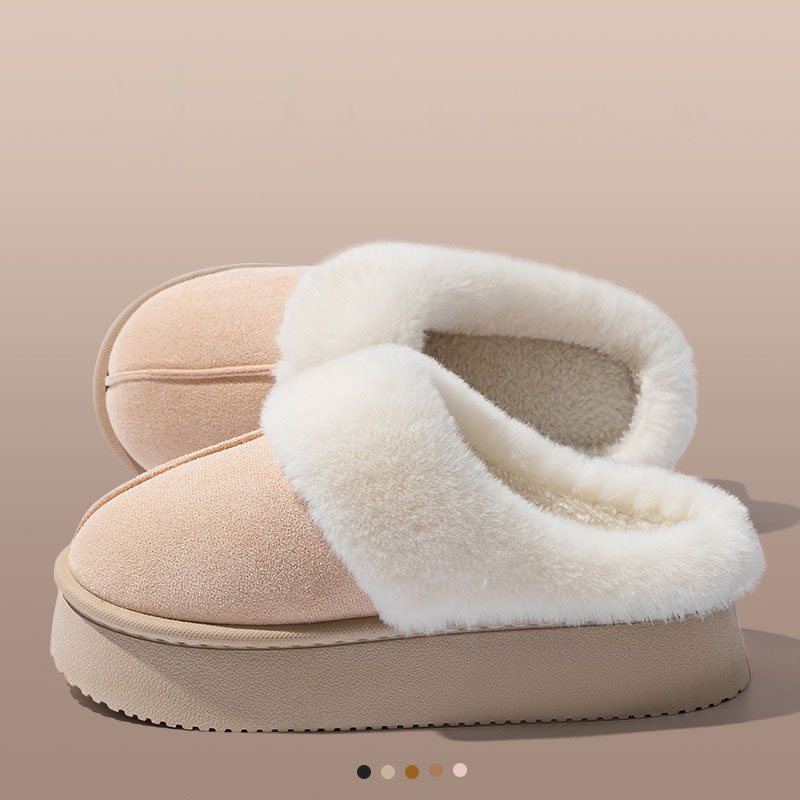 Modern Chic All-Season Others Women's Home Slippers | Color: White | Image 2