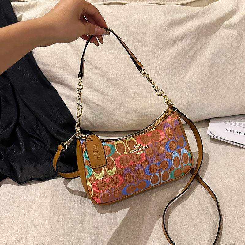 Modern Chic All-Season PU/Artificial Leather/Microfiber Leather Women's Handbags Other Bags | Color: Brown | Image 1