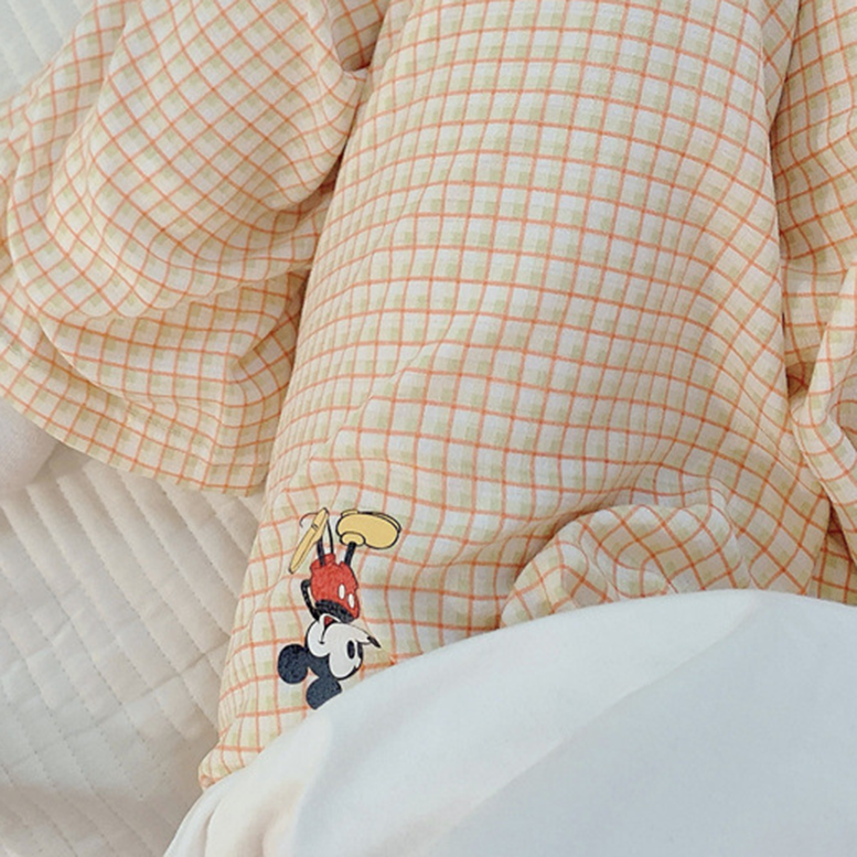 Minimalist All-Season Women 's Sleep Bottom | Color: Apricot | Image 3