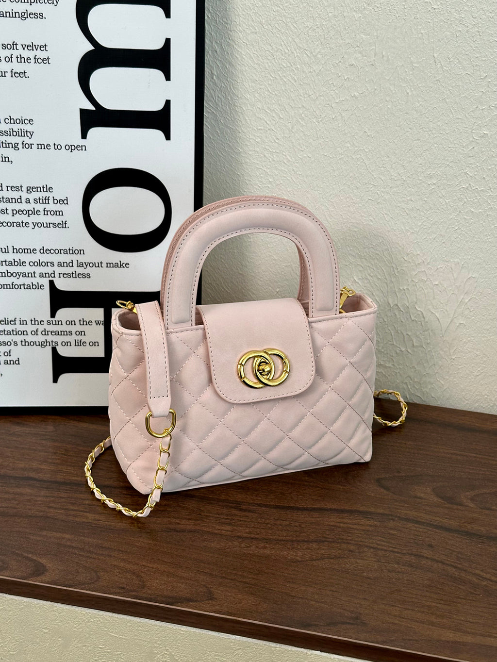 Modern Chic All-Season PU/Artificial Leather/Microfiber Leather Women's Crossbody Bags Other Bags | Color: Pink | Image 2
