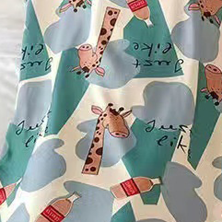 Modern Chic All-Season Sweet Feminine Summer Women 's Short  Sleeve Sleep Dress | Color: Style 6 | Image 2