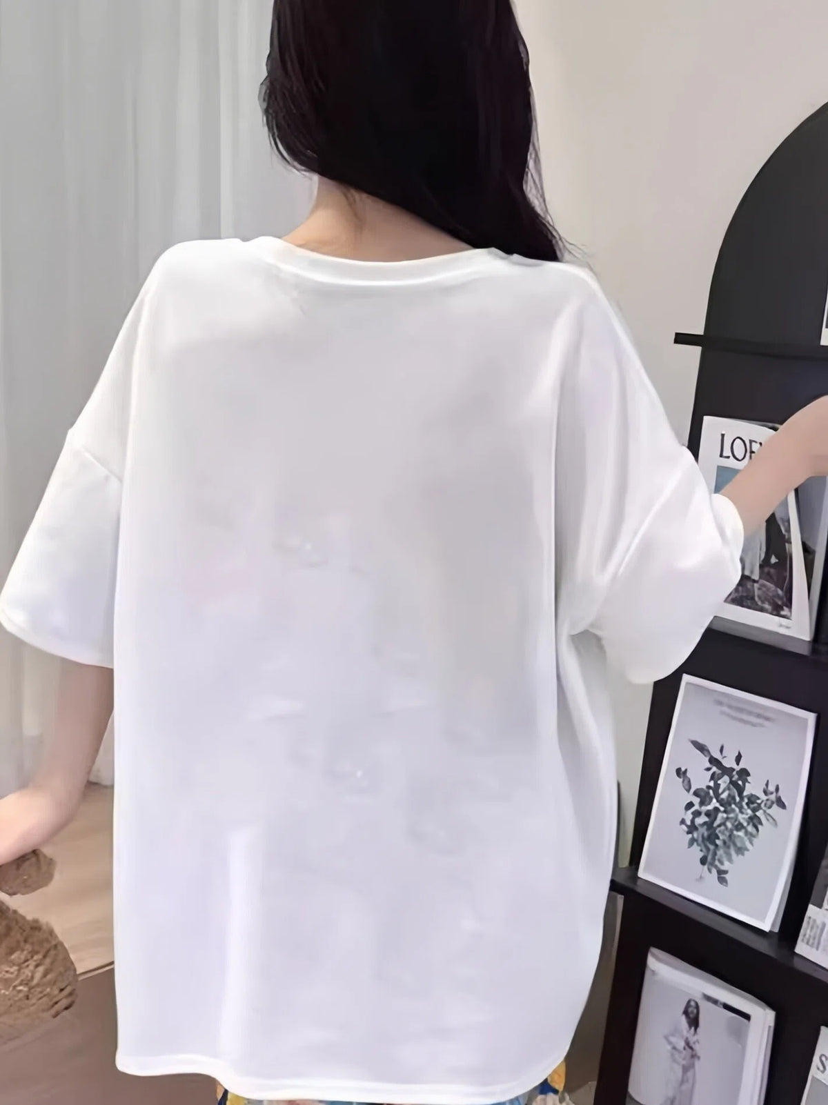 Sweet & Cute Summer 2 Pcs Women 's Short  Sleeve Sleep Set | Color: Style 1 | Image 2
