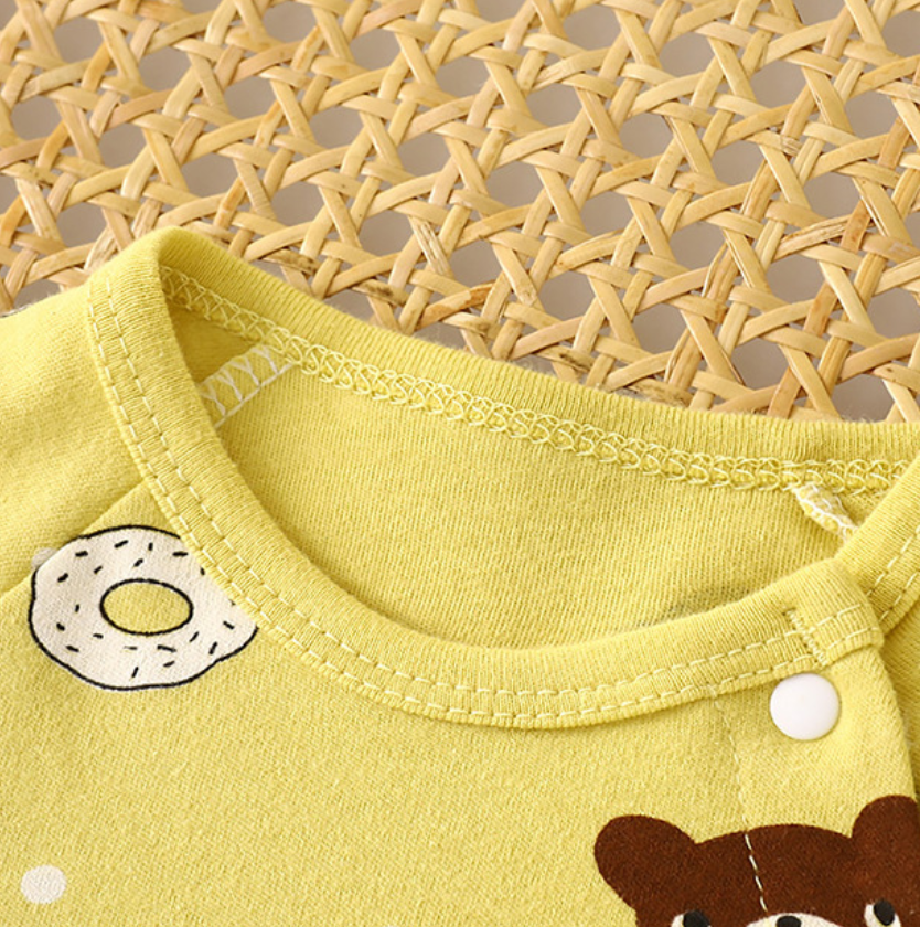 Minimalist Autumn Unisex Baby Jumpsuit, Ages 1-24 Months | Color: Style 2 | Image 3