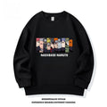 Modern Chic All-Season Minimalist Autumn Boys' Sweatshirt, Ages 2-14 | Color: Black | Image 1