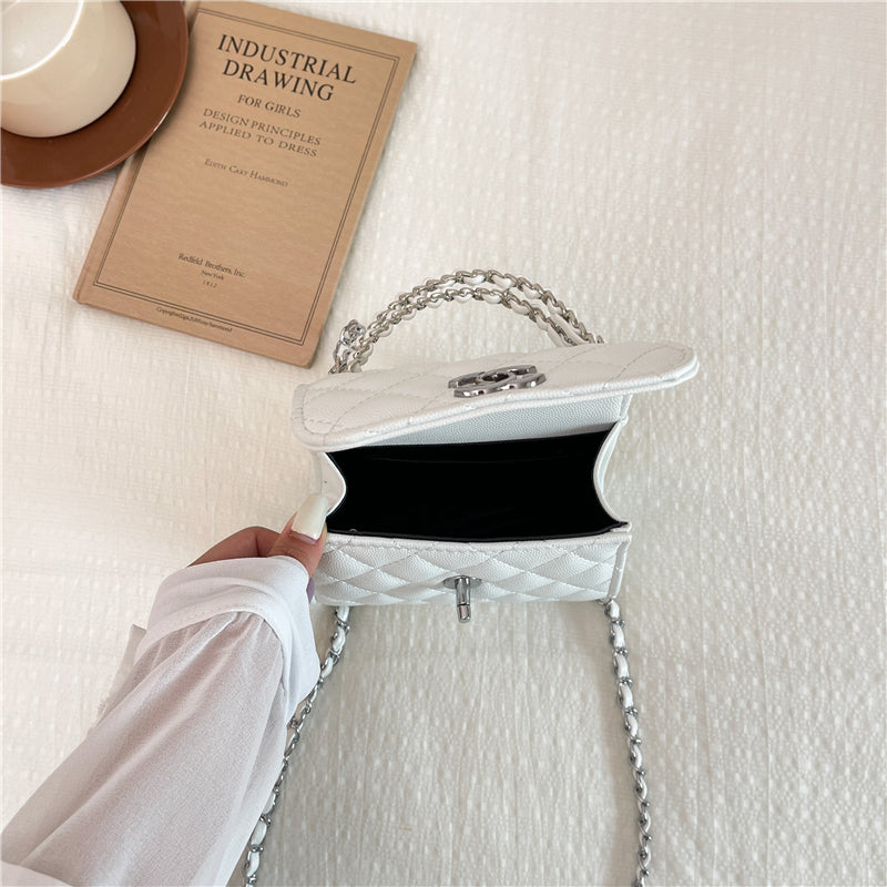 Modern Chic All-Season PU/Artificial Leather/Microfiber Leather Women's Handbags Other Bags | Color: White | Image 2