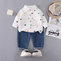 Minimalist Autumn 2-Piece Baby Boys' Pants Suit, Ages 9-24 Months | Color: Style 1 | Image 1