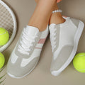 Modern Chic All-Season PU/Artificial Leather/Microfiber Leather Women's Fashion Sneaker | Color: Pink | Image 1