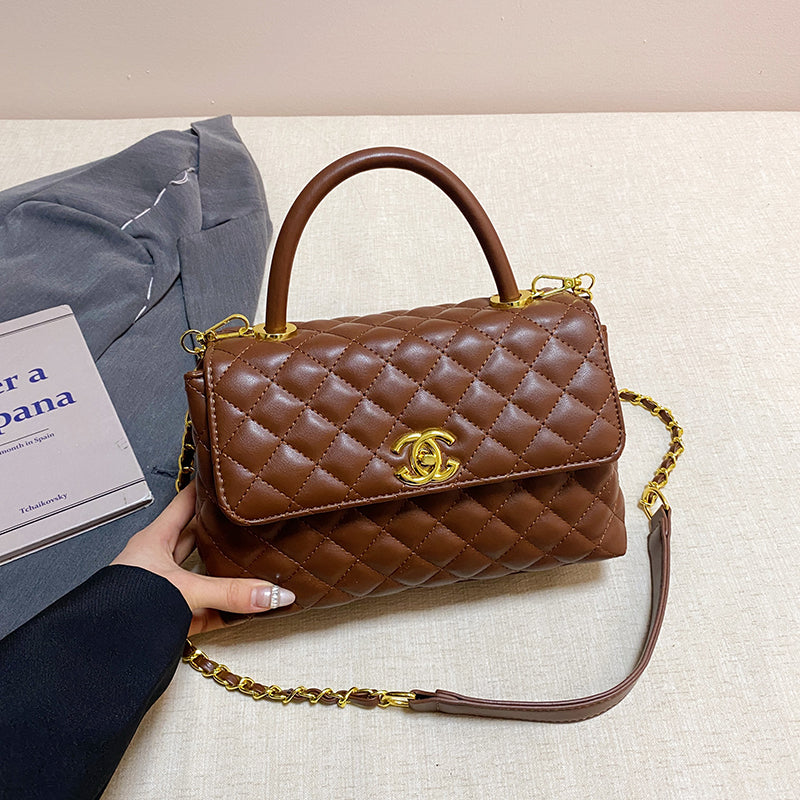 Modern Chic All-Season PU/Artificial Leather/Microfiber Leather Women's Handbags Other Bags | Color: Coffee | Image 3