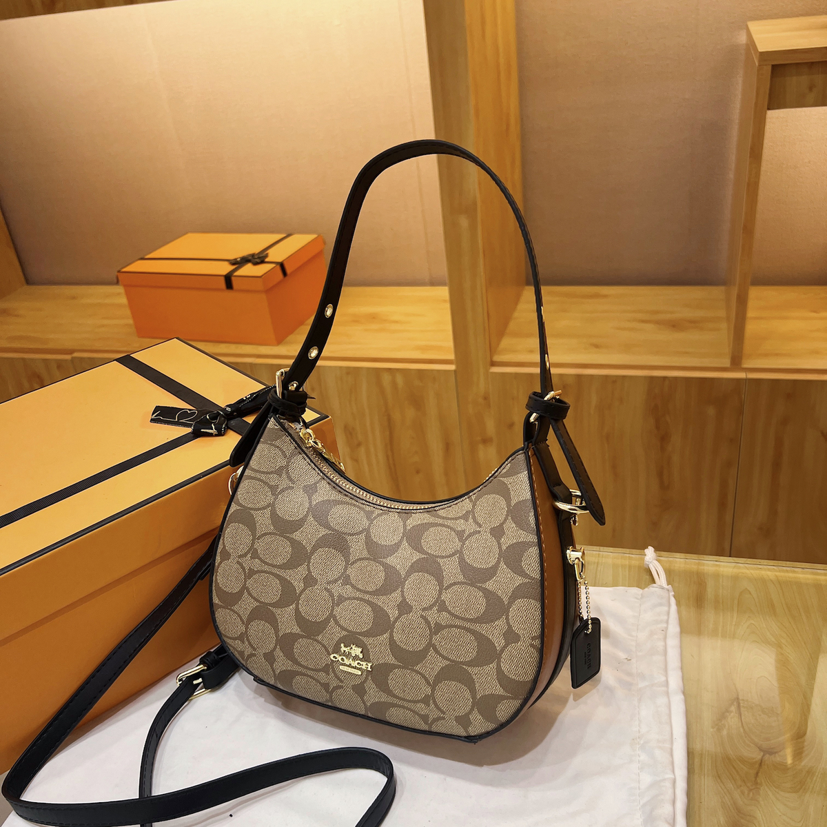Modern Chic All-Season PU/Artificial Leather/Microfiber Leather Women's Shoulder Bags Underarm Bags | Color: Style 3 | Image 3