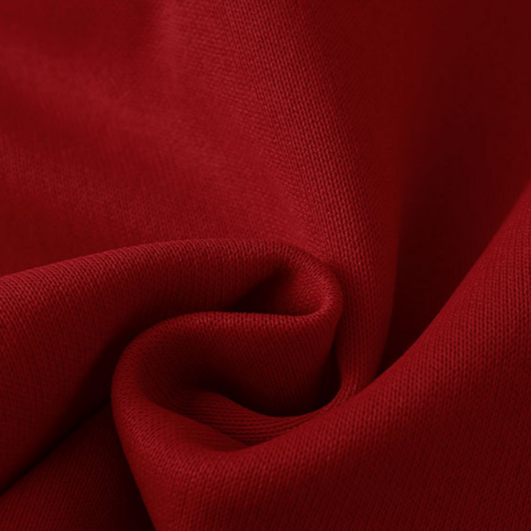 Minimalist Autumn 2-Piece Unisex Kids' Pants Suit, Ages 2-9 | Color: Red | Image 3