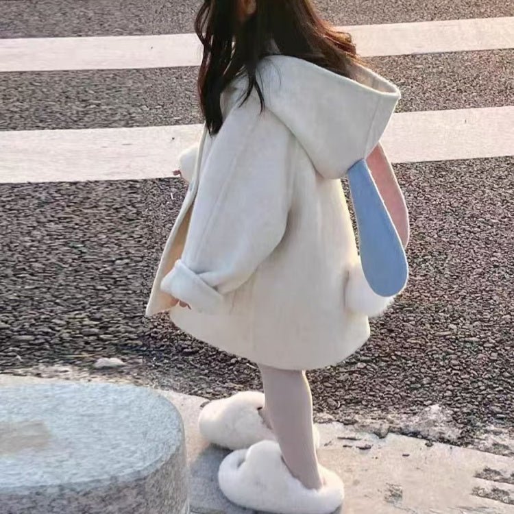Sweet & Cute Winter Girls' Overcoat, Ages 2-9 | Color: As the Picture | Image 3