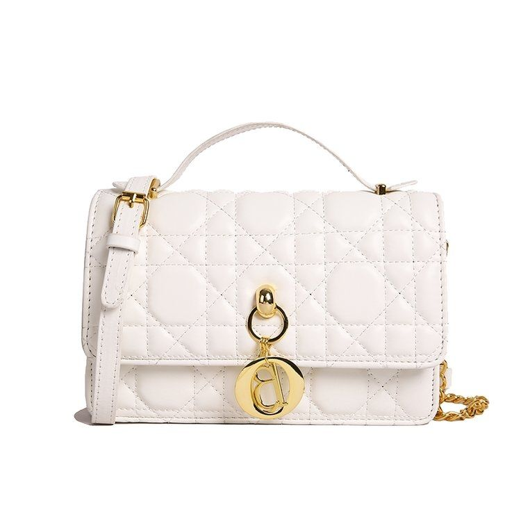 Modern Chic All-Season PU/Artificial Leather/Microfiber Leather Women's Crossbody Bags Other Bags | Color: White | Image 1