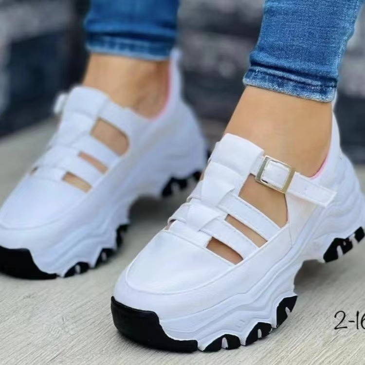 Modern Chic All-Season Velvet/Corduroy Women's Casual Shoes | Color: White | Image 1