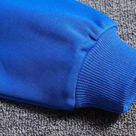 Modern Chic All-Season Minimalist Autumn 2-Piece Boys' Pants Suit, Ages 4-13 | Color: Blue | Image 2