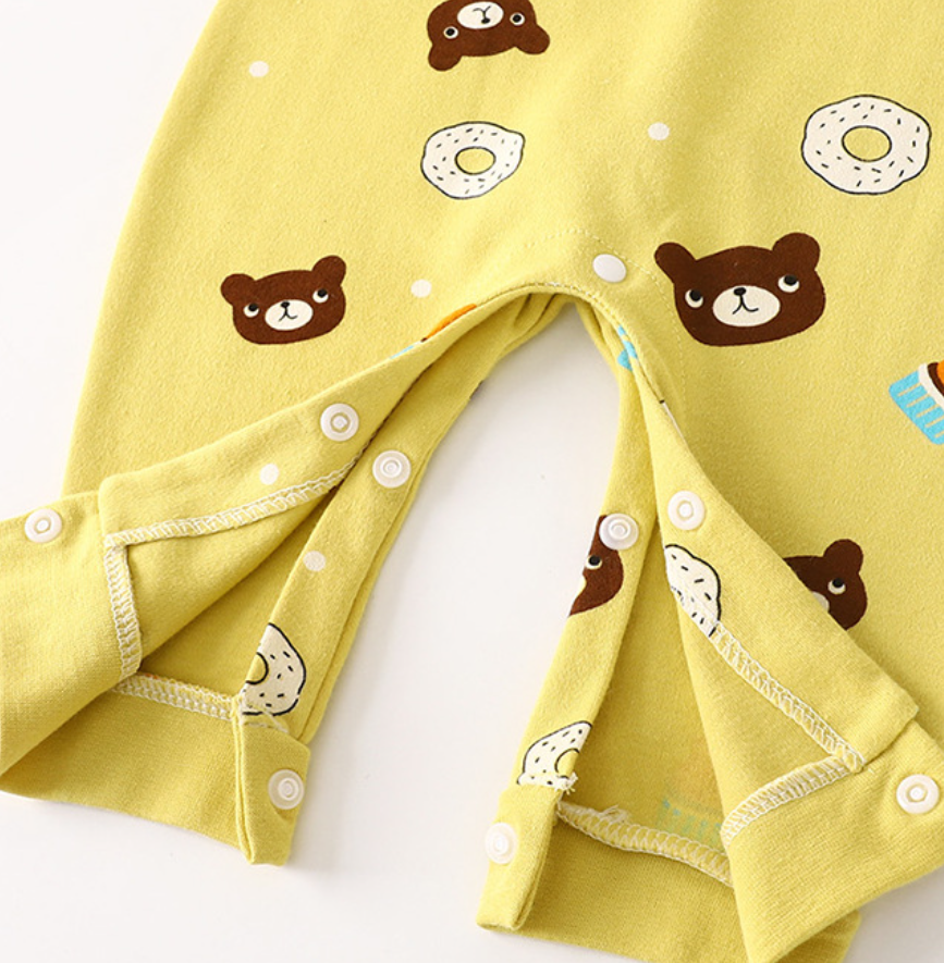 Minimalist Autumn Unisex Baby Jumpsuit, Ages 1-24 Months | Color: Style 2 | Image 2