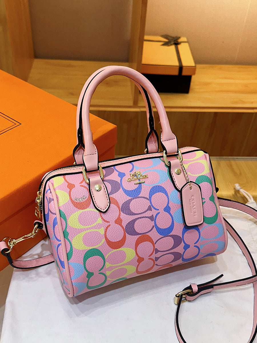 Modern Chic All-Season PU/Artificial Leather/Microfiber Leather Women's Handbags Other Bags | Color: Pink | Image 1