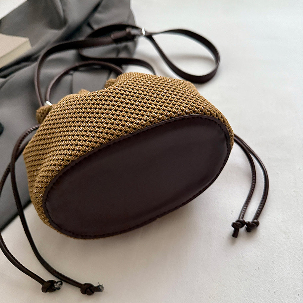 Modern Chic All-Season Cloth / Textile, PU/Artificial Leather/Microfiber Leather Women's Crossbody Bags Other Bags | Color: Khaki | Image 3