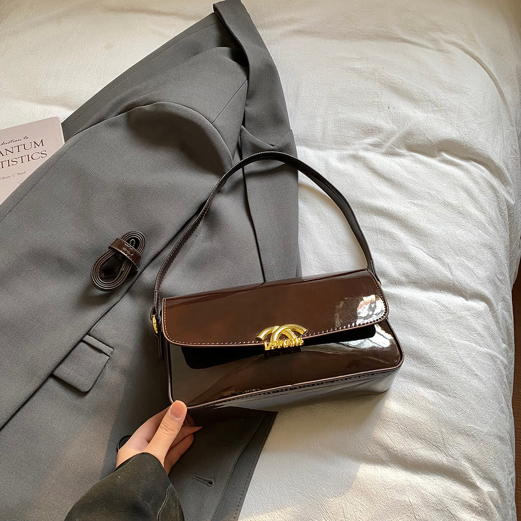 Modern Chic All-Season PU/Artificial Leather/Microfiber Leather Women's Handbags Other Bags | Color: Coffee | Image 1
