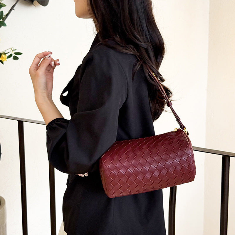 Modern Chic All-Season PU/Artificial Leather/Microfiber Leather Women's Crossbody Bags Other Bags | Color: Red | Image 1