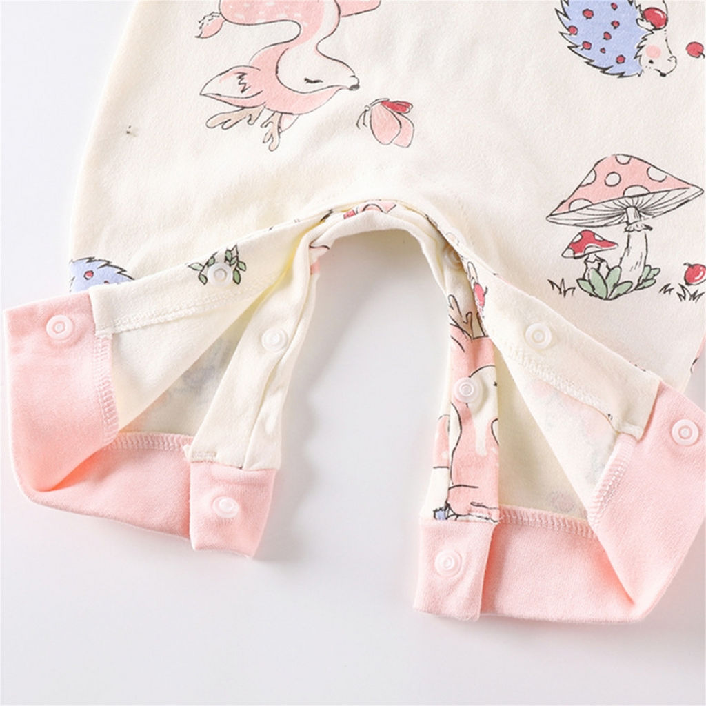 Minimalist Autumn Unisex Baby Jumpsuit, Ages 1-24 Months | Color: Style 1 | Image 2