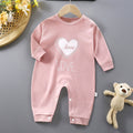 Minimalist Autumn Unisex Baby Jumpsuit, Ages 1-24 Months | Color: Style 1 | Image 1