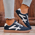 Modern Chic All-Season PU/Artificial Leather/Microfiber Leather Women's Skate Shoes | Color: Blue | Image 1