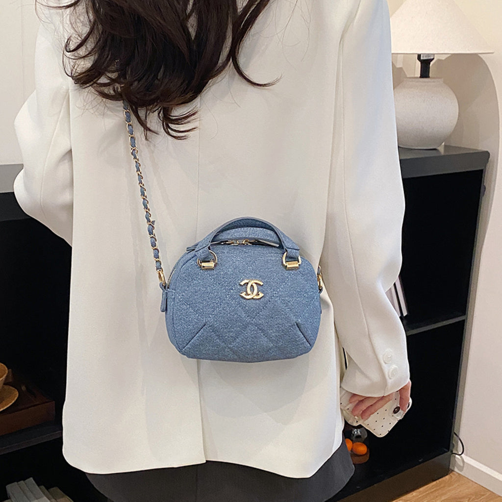 Modern Chic All-Season PU/Artificial Leather/Microfiber Leather Women's Handbags Other Bags | Color: Blue | Image 1