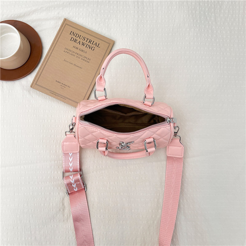 Modern Chic All-Season PU/Artificial Leather/Microfiber Leather Women's Handbags Other Bags | Color: Pink | Image 2