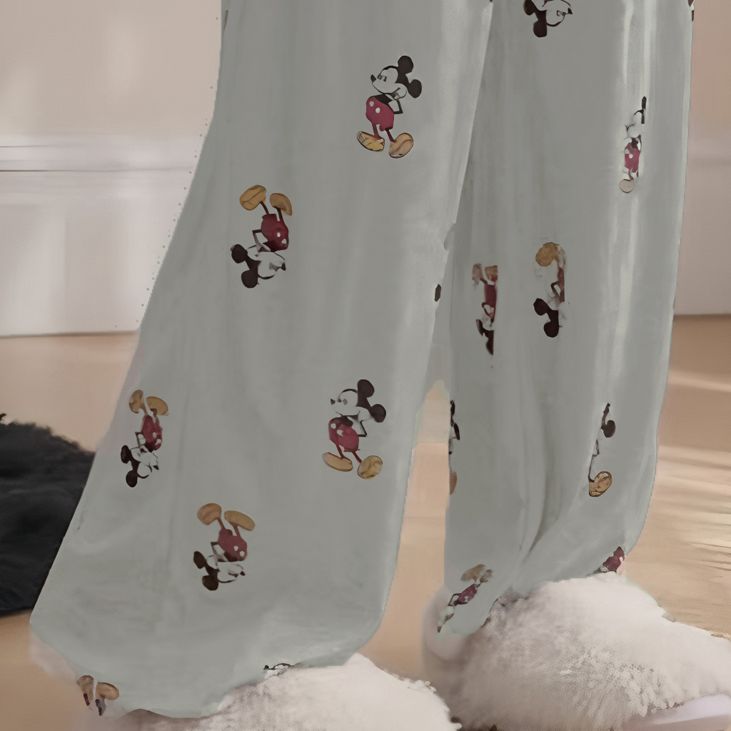 Modern Chic Sweet Feminine All-Season Women 's Sleep Bottom | Color: Style 2 | Image 2