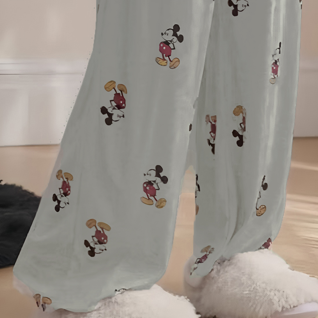 Modern Chic Sweet Feminine All-Season Women 's Sleep Bottom | Color: Style 2 | Image 2