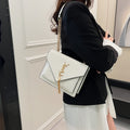 Modern Chic All-Season PU/Artificial Leather/Microfiber Leather Women's Shoulder Bags Other Bags | Color: White | Image 1
